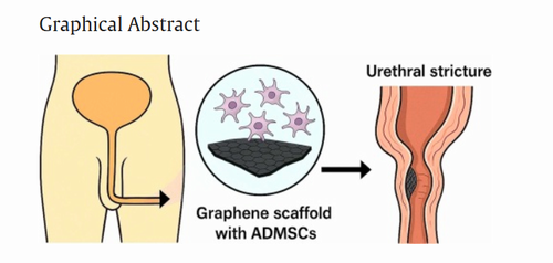 Graphene oxide nanoscaffold functionalized with adipose-derived mesenchymal stem cells and sildenafil promotes urethral stricture repair and tissue regeneration